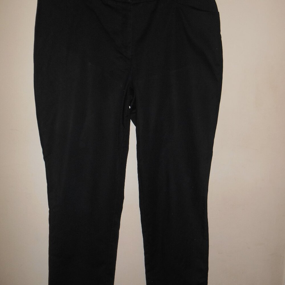 Black everyday pants